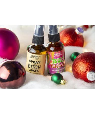 Frankie and Myrrh | Truly Patchouli and Spray the B Away 2-Pack Room Spray and Body Mist Aromatherapy | Essential Oil Natural Light Perfume/Cologne for Relaxation Energy - Buy Online on GoSupps.com