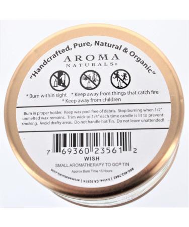 Shop Aroma Naturals Wish Peppermint Vanilla Tin | Premium Aromatherapy | International Shipping Available - Buy Online on GoSupps.com