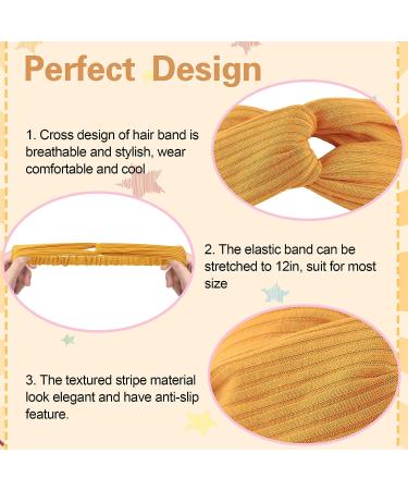 YGQQOY Twist Knotted Headbands for Women - Yoga Workout Hair Accessories - Buy Online on GoSupps.com