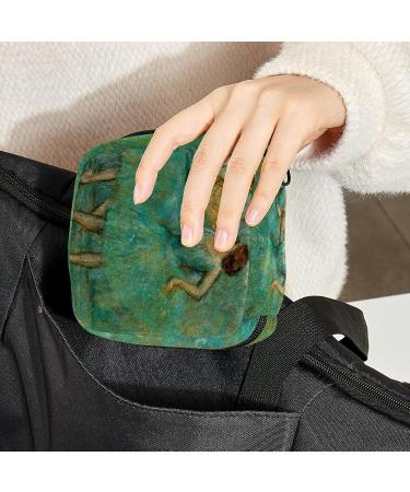 Shop Stylish Menstruation Pad Bag with Zipper for Women & Girls | Elegant Tampon Collection Bag - Perfect for Dancers - Buy Online on GoSupps.com