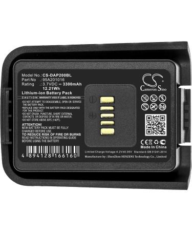 Buy 3300mAh 3.7V Battery Compatible with Pegaso P20-1001 | 4006-0337 95A201016 024000005 - International Shipping - Buy Online on GoSupps.com