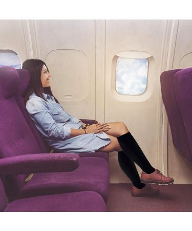 aZengear Compression Socks 20-30mmHg - Anti DVT, Flight Travel Stockings, Swollen Legs Relief - XXL Black - Buy Online on GoSupps.com
