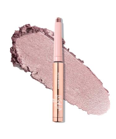 Mally Beauty Evercolor Eyeshadow Stick - Bliss Shimmer - Waterproof and Crease-Proof Formula - Easy-to-Apply Buildable Color - Cream Shadow Stick 01 Bliss Shimmer - Shimmering Pale Rosy Taupe