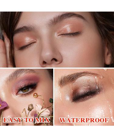 BKPPLZP 12 Colors Nude Eyeshadow Palette - Matte & Shimmer Natural Pigments for Long-Lasting, Waterproof Smokey Eye Look - Professional Beauty Makeup Kit - Buy Online on GoSupps.com