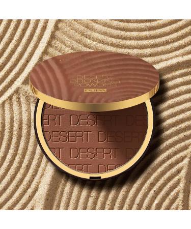 PUPA Milano Desert Bronzing Powder - Deep Color for Radiant Glow - Silky Soft Formula - 005 Light Sun Matt - Buy Online on GoSupps.com