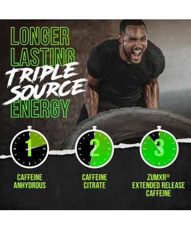 ALPHA LION Superhuman Extreme High Stim Pre Workout Powder Beta Alanine L-Taurine & 356mg Tri-Source Caffeine for Sustained Energy Nitric Oxide & Citrulline for Pump (21 Servings Sour Gummy Bear) - Buy Online on GoSupps.com