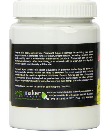 Permaset Aqua Super Cover White Screenprinting Ink 300ML - Fabric Magic - Buy Online on GoSupps.com