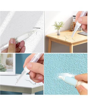 Touch Up Paint Pens & Brushes for Furniture and Walls - Conceal Scratches | Refillable White Paint for Cabinets & House - Buy Online on GoSupps.com