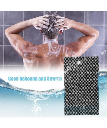 LIAMGUS exfoliating Towel Japanese exfoliating Towel exfoliating Cloth Japanese Bath Wash Scrub Cloth 3D Texture Fluffy Foam Lather Back Scrubber Dead Skin Removal Soft and Smooth Skin - Buy Online on GoSupps.com