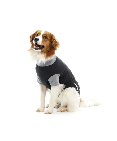 Buster Classic Body Suit for Dogs XXX-Small Black/Grey