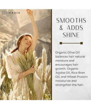 Thann Aromatic Wood Aromatherapy Hair Conditioner - Moisturizing & Strengthening Citrus Scent Paraben & Sulfate Free 200 ML - Ideal for Men & Women - Buy Online on GoSupps.com