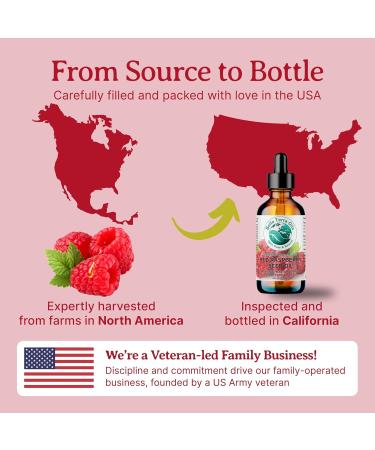 Bella Terra Red Raspberry Seed Oil 2 oz | Omega Fatty Acids & Vitamin E for Skin Nourishment | Luxurious Cold-Pressed Oil - Buy Online on GoSupps.com