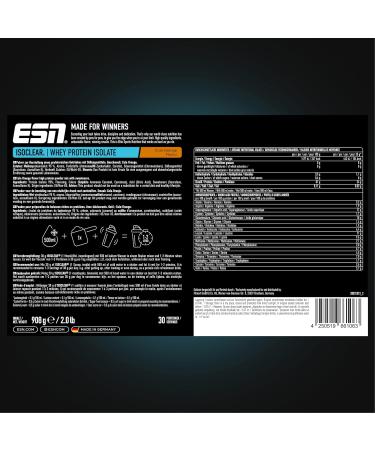 Buy ESN ISOCLEAR Whey Isolate Protein Powder - Cola Orange Flavor 908g | International Shipping Available - Buy Online on GoSupps.com