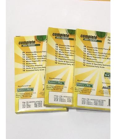 Complete Phyto-Energizer 10 Capsules Pack ( 30 Capsules ) - Buy Online on GoSupps.com