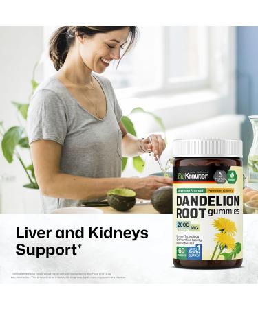 BIO KRAUTER Ginger Root Tincture 4 Fl. Oz. & Dandelion 60 Gummies - Buy Online on GoSupps.com