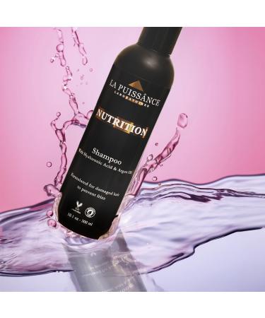 Premium Argan Oil Shampoo - Sulfate Free Hydrating & Anti-Frizz - Ideal for All Hair Types - 10 fl oz - Best Haircare for Dry Hair - Buy Online on GoSupps.com