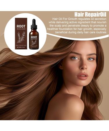 Hair Growth Oil Volume Treatment 30ml - Fortifying Hair Oil For Volume Scalp Care Frizz Control Strengthening for Women and Men - Buy Online on GoSupps.com