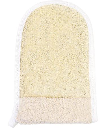 Jairestone Dual-Sided Exfoliating Body Scrubbing Loofah Sponge for Men & Women - Turkish Shower Loufa - Deep Exfoliator Bath Glove Pad - Improves Skin Texture - Buy Online on GoSupps.com
