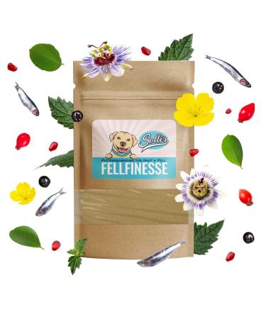 Sollis Fellfinesse |Change of fur support for dogs |Against itching dermatitis and hair loss |Support for skin & fur from dogs |300g fur finesse 300g