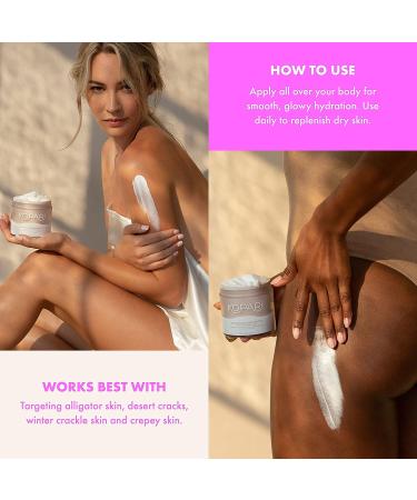 Kopari Tahitian Vanilla Ultra Body Butter | Hyaluronic Acid | Antioxidants | Omegas for Hydration | Sweet Vanilla Scent | Vegan & Cruelty Free | 7oz - Buy Online on GoSupps.com