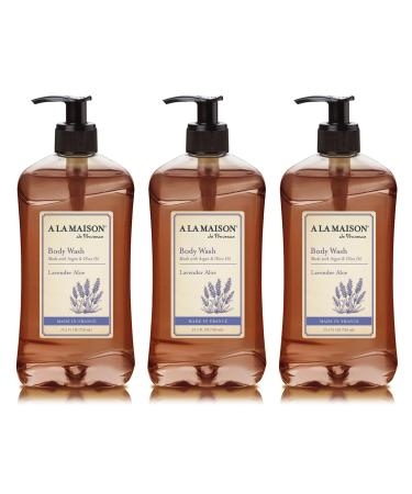 A LA MAISON Lavender Aloe Body Wash 25.36 Fl Oz 3 Pack