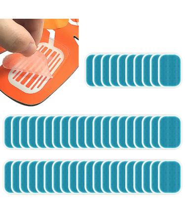 PAMASE 50Pcs/80Pcs Abs Stimulator Training Replacement Gel Sheet Pads for Abdominal Muscle Trainer, Accessory for Ab Workout Toning Belt abs pads-50pcs
