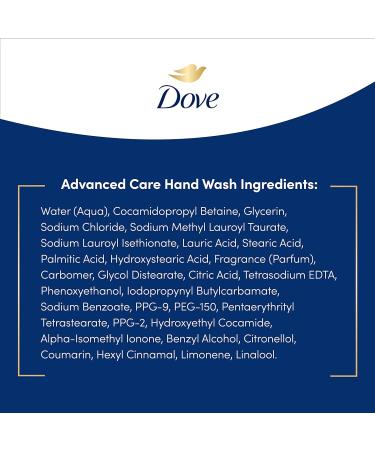 Dove Advanced Care Hand Wash Deep Moisture 4 Count - 12 oz - Buy Online on GoSupps.com