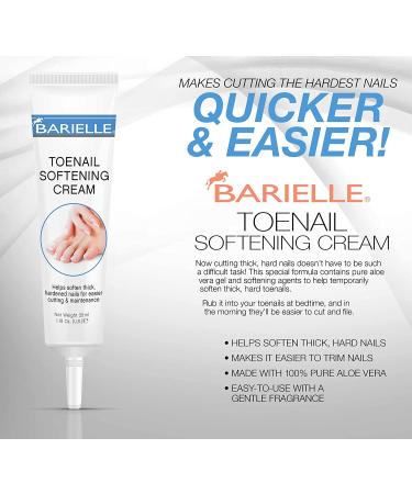 Barielle Toenail Softening Cream 1.18 oz. - Effectively Soften and Smooth Toenails - Buy Online on GoSupps.com