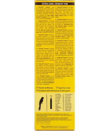 Vita Power Kr cker for Parrots - Honey & Anise Sugar-Free Nibbles (2-Pack) - Buy Online on GoSupps.com