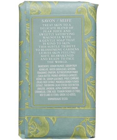 Buy Crabtree & Evelyn Pear & Pink Magnolia Uplifting Soap - 5.5 oz | International Shipping Available - Buy Online on GoSupps.com