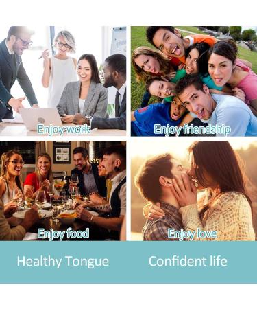 Stainless Steel Tongue Cleaner Set - 2 Pieces for Adults & Children | Effective Tongue Scraping & Hygiene - Buy Online on GoSupps.com