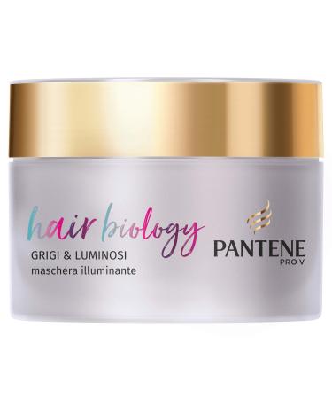 Pantene Pro-V Anti-Yellow Mask Professional Hair Mask for Grains and Biondes Hair Biology Reflecting Silver 160 ml