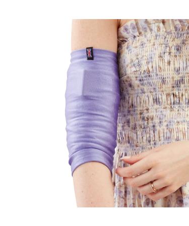 LimbO PICC Line Sleeve - Cover PICC line & Midline | Soft breathable stretchy lycra | Unisex (L Lilac) L Lilac