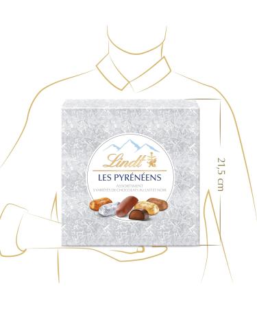 Lindt - Bo te Cadeau LES PYR N ENS Edition Silver - Assortiment de Chocolats au Lait et Noirs - Frais et Fondants - Id al pour No l 204g Edition Silver 204g - Buy Online on GoSupps.com
