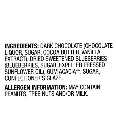 Orchard Valley Harvest Dark Chocolate Covered Blueberries - 1oz Bags (Pack of 15) | Gluten-Free, Non-GMO, No Artificial Ingredients - Buy Online on GoSupps.com