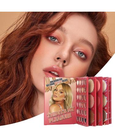 Multifunctional Makeup Palette - Portable Cosmetics Kit for Long-Lasting Beauty | Eyeshadow Highlighter Set Compact Travel Makeup for Stage Dating Commuting Photography - Buy Online on GoSupps.com