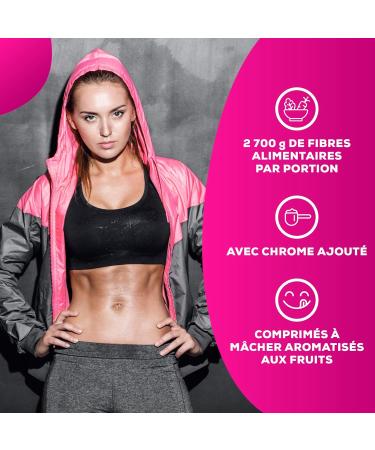 BioTechUSA Fiber Complex | Chewable Fiber Tablets with Inulin | Chromium Added. 120 Tablets - Buy Online on GoSupps.com