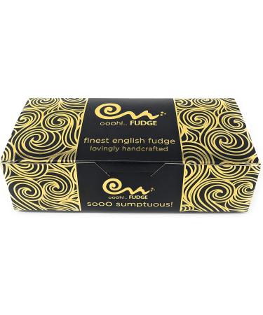 Luxury Gift Box of Chocolate Mint Swirl Fudge by 'Oooh!..FUDGE' 560g Gift Box of Creamy Buttery Decadent Fudge - 4 x 140g large bars - Christmas Gifts - Buy Online on GoSupps.com