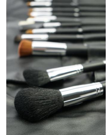 Fantasia 14-Part Professional Makeup Brush Set - High-Quality Natural Hair Brushes with Replacement Applicators - Luxury Synthetic Leather Pocket - Perfect for All Makeup Lovers - Buy Online on GoSupps.com