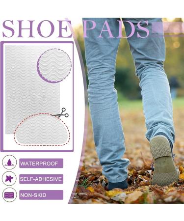 10 Pcs Clear Wave Shoe Sole Protector Non Slip Pads - 3.1 x 5.1 Inches - Buy Online on GoSupps.com