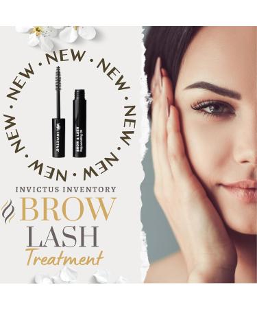 Invictus Inventory Premium Eyebrow & Lash Growth Serum - Enhance Density & Stimulate Growth | 9.75 ML | Made in USA - Buy Online on GoSupps.com