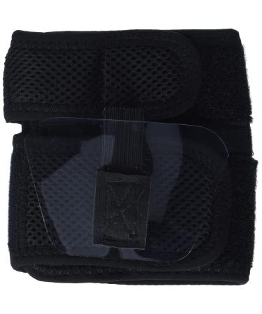 OTC Drop Foot Wrap Adjustable Ankle Brace with Quick Release Clip Fits Left or Right Ankle Black Universal