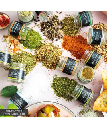 Hallingers Classic Spice Set - Handmade 12 Spice Gift Set | Perfect for Mother's Day & Father's Day | Unique Global Flavors - Buy Online on GoSupps.com