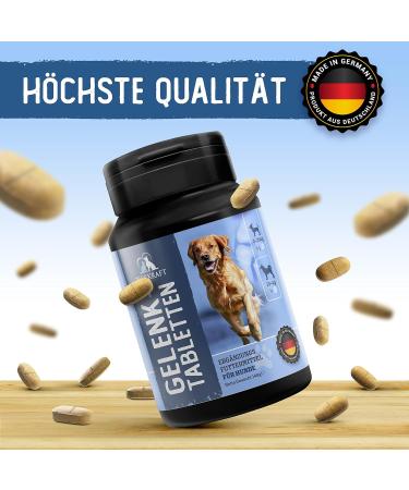 Animal Power Joint Tablets for Dogs - Made in Germany - Green Lipped Mussel & Teufel's Claw - 100 Bone & Joint Protection Tablets - Buy Online on GoSupps.com