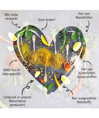 Hallingers Handmade Salz & Pfeffer Spice Gift Set | 5 Global Salts & Peppers | Perfect for Mother's Day Father's Day Birthdays & Anniversaries - Buy Online on GoSupps.com