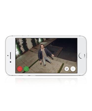 Certified Refurbished Ring Spotlight Cam Wired - HD Security Camera with Spotlights, Two-Way Talk, Siren Alarm - White - Works with Alexa - Buy Online on GoSupps.com