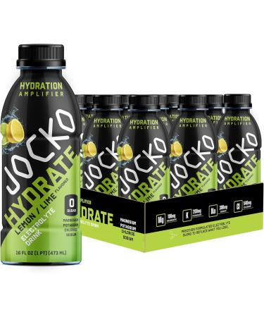Jocko Fuel Hydrate Electrolyte Drinks - Sports Hydration Amplifier - Scientifically Formulated Electrolyte Blend Fruit Punch + Lemon-Lime 16 Oz (24 Pack) - Buy Online on GoSupps.com
