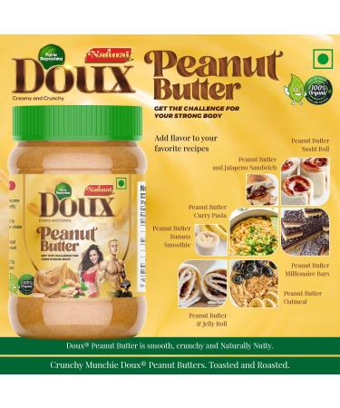 Parle Ropvatika Peanut Butter Natural Creamy Smooth 250g x 1 | 26g Protein | Unsweetened Vegan | Cholesterol Free Gluten Free No Hydrogenated Oil Zero Trans Fat (Natural Creamy Smooth 250g x 1) - Buy Online on GoSupps.com