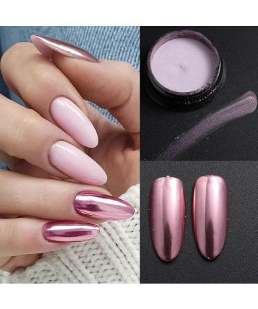 Buy Gzsyy Chrome Nail Powder Set 8pcs Metallic & Aurora Glitzer Nail Colors for Stunning Mirror Finish International Shipping Available - Buy Online on GoSupps.com