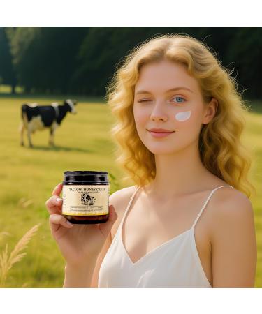 2Bmagic Beef Tallow Honey For Skin Balm - Crema Cebo De Res Original For Body & Face Moisturizer, Vintage Traditions Tallow Cream Organic Grass Fed Beef Tallow & Raw Honey - Buy Online on GoSupps.com